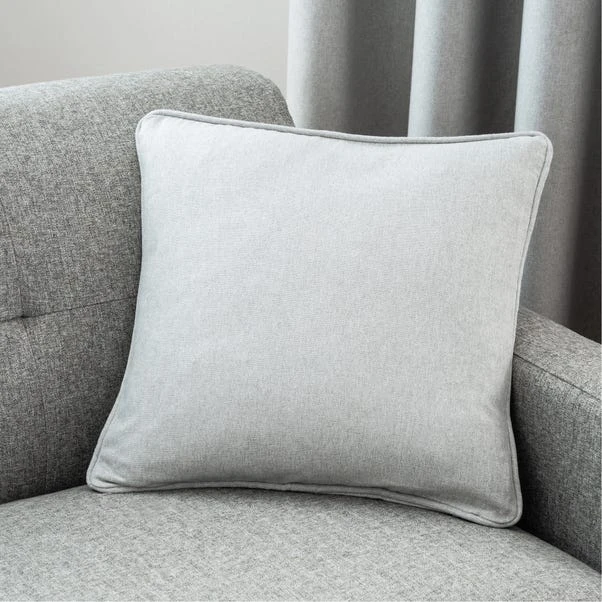 Dunelm Luna Brushed Dove Grey Blackout Pencil Pleat Curtains 6 Dunelm Luna Brushed Dove Grey Blackout Pencil Pleat Curtains - Image 4