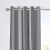 Fusion Whitworth Striped Grey Eyelet Curtains 2 Fusion Whitworth Striped Grey Eyelet Curtains -Dunelm Sales Store 30695421