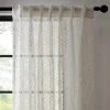 Dunelm Tufted Diamond Slot Top White Voile 1 Dunelm Tufted Diamond Slot Top White Voile -Dunelm Sales Store 30697791