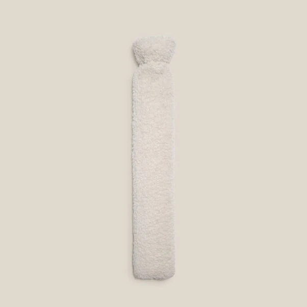 Teddy Bear Cream Long Hot Water Bottle 4 Teddy Bear Cream Long Hot Water Bottle - Image 2