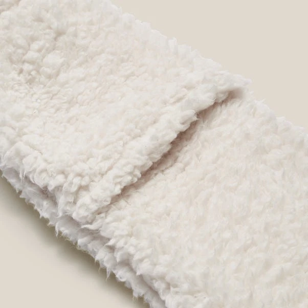 Teddy Bear Cream Long Hot Water Bottle 7 Teddy Bear Cream Long Hot Water Bottle - Image 5