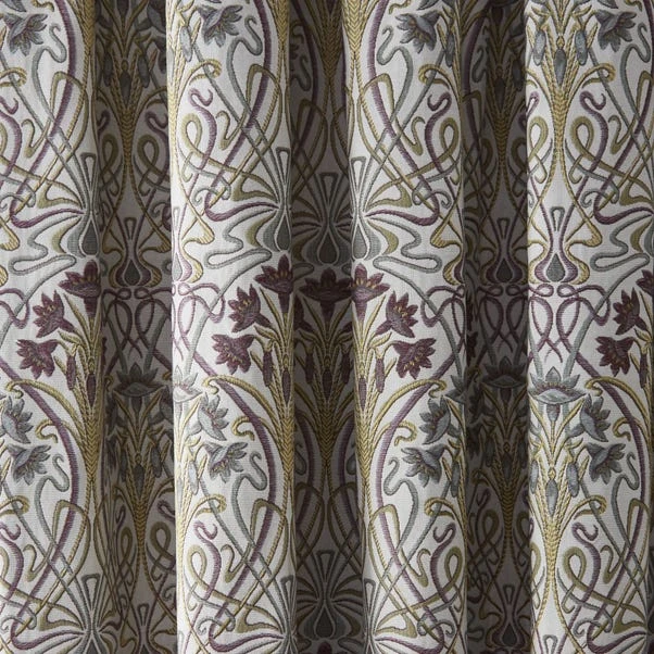 Luxury Collection Lucetta Mauve Pencil Pleat Curtains 5 Luxury Collection Lucetta Mauve Pencil Pleat Curtains - Image 3