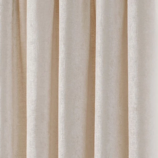 Luxury Collection Chenille Cream Pencil Pleat Curtains 5 Luxury Collection Chenille Cream Pencil Pleat Curtains - Image 3