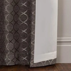 Luxury Collection Chenille Ogee Charcoal Eyelet Curtains 13 Luxury Collection Chenille Ogee Charcoal Eyelet Curtains -Dunelm Sales Store 30707774 alt06