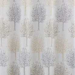 Luxury Collection Jacquard Trees Dove Grey Eyelet Curtains 10 Luxury Collection Jacquard Trees Dove Grey Eyelet Curtains -Dunelm Sales Store 30707785 alt02
