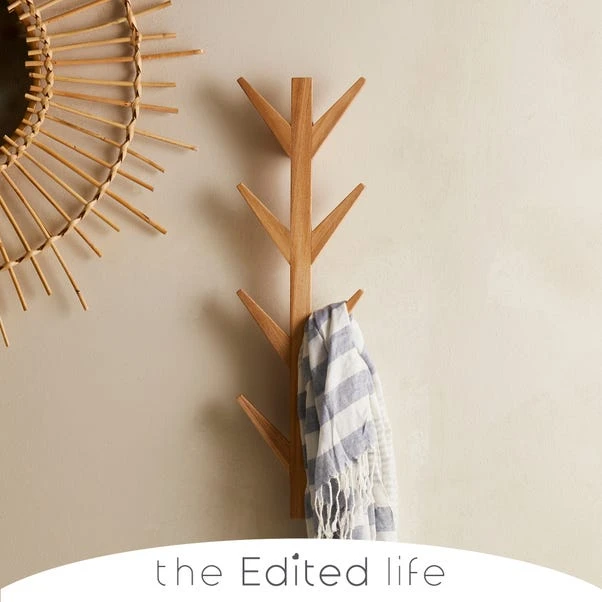 The Edited Life Ash Wood Wall Mounted Coat Hooks 3 The Edited Life Ash Wood Wall Mounted Coat Hooks