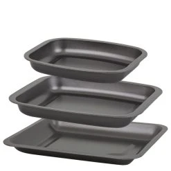 Dunelm Set Of 3 Roasters