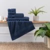 Dunelm Navy Egyptian Cotton Towel -Dunelm Sales Store 30712677