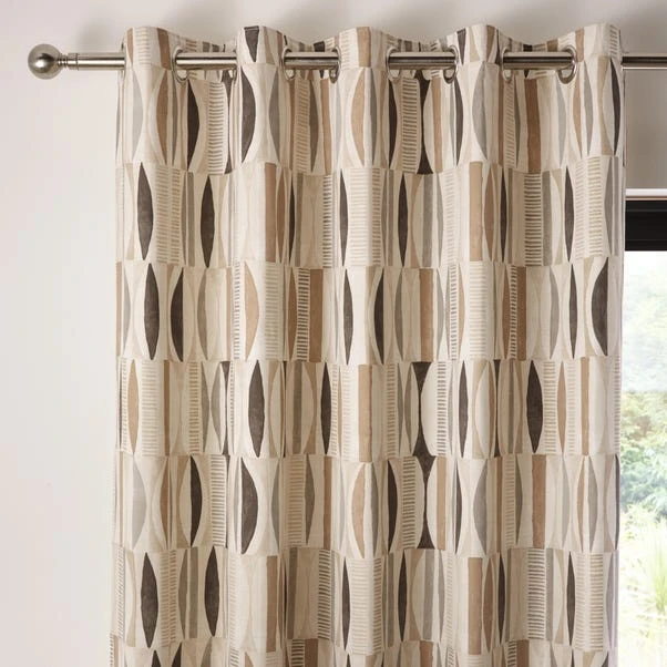 Dunelm Cuba Natural Eyelet Curtains 3 Dunelm Cuba Natural Eyelet Curtains