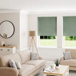 Dunelm Montreal Lily Pad Blackout Roller Blind