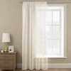 Dunelm Sheer Elegance Ivory Slot Top Single Voile Panel 1 Dunelm Sheer Elegance Ivory Slot Top Single Voile Panel -Dunelm Sales Store 30716585