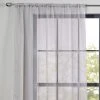 Dunelm Sheer Elegance Grey Slot Top Single Voile Panel 1 Dunelm Sheer Elegance Grey Slot Top Single Voile Panel -Dunelm Sales Store 30716597