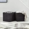 Dunelm Set Of 2 Grey Foldable Cord Storage Boxes -Dunelm Sales Store 30716642