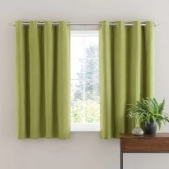 Dunelm Luna Brushed Fern Blackout Eyelet Curtains 12 Dunelm Luna Brushed Fern Blackout Eyelet Curtains -Dunelm Sales Store 30716751 alt05