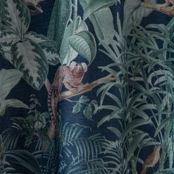 Luxury Collection Jungle Luxe Navy Chenille Eyelet Curtains 10 Luxury Collection Jungle Luxe Navy Chenille Eyelet Curtains -Dunelm Sales Store 30716782 alt02