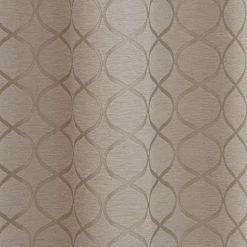 Luxury Collection Chenille Ogee Cream Eyelet Curtains -Dunelm Sales Store 30716806 alt02