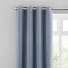 Dunelm Luna Brushed Dusky Blue Blackout Eyelet Curtains 1 Dunelm Luna Brushed Dusky Blue Blackout Eyelet Curtains -Dunelm Sales Store 30717003