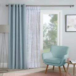 Dunelm Belle Embroidery Slot Top White Voile -Dunelm Sales Store 30717223 alt03