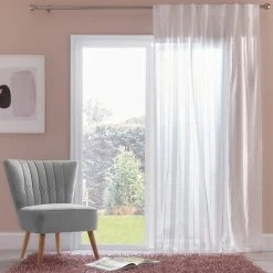 Dunelm Polly White Hidden Tab Top Voile 8 Dunelm Polly White Hidden Tab Top Voile -Dunelm Sales Store 30717385 alt01