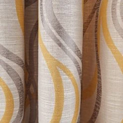 Dunelm Mirage Ochre Jacquard Eyelet Curtains 10 Dunelm Mirage Ochre Jacquard Eyelet Curtains -Dunelm Sales Store 30717554 alt02