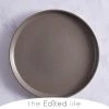 The Edited Life Urban Dinner Charcoal Plate -Dunelm Sales Store 30718117