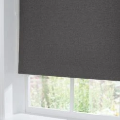 Dunelm Luna Charcoal Blackout Roller Blind -Dunelm Sales Store 30719098 alt02
