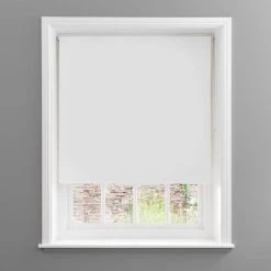 Dunelm Luna White Blackout Roller Blind 12 Dunelm Luna White Blackout Roller Blind -Dunelm Sales Store 30719105 alt04