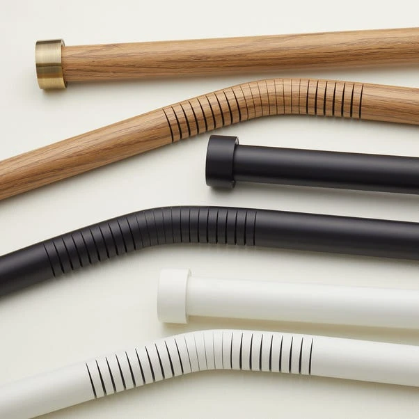 Dunelm Trinity Matt 4m Eyelet Bay Pole Dia. 28mm 4 Dunelm Trinity Matt 4m Eyelet Bay Pole Dia. 28mm - Image 2