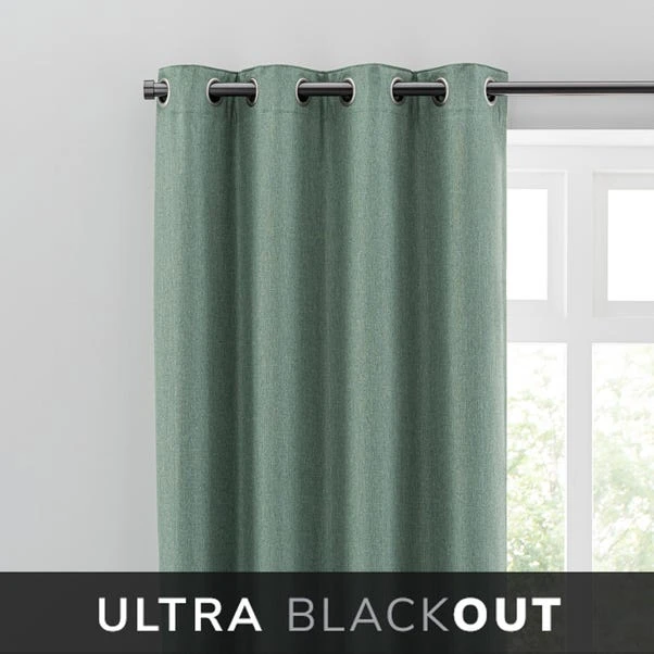 Dunelm Montreal Ultra Blackout Lilypad Eyelet Curtains 3 Dunelm Montreal Ultra Blackout Lilypad Eyelet Curtains