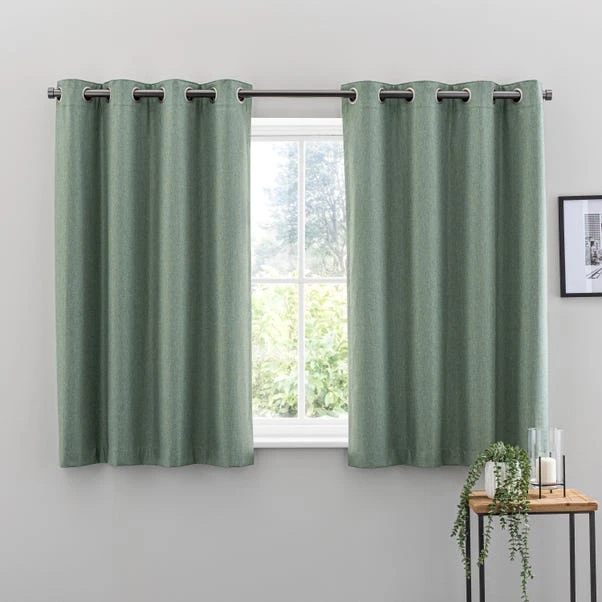Dunelm Montreal Ultra Blackout Lilypad Eyelet Curtains 8 Dunelm Montreal Ultra Blackout Lilypad Eyelet Curtains - Image 6