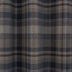 Luxury Collection Perth Navy Check Eyelet Curtains 10 Luxury Collection Perth Navy Check Eyelet Curtains -Dunelm Sales Store 30719848 alt02