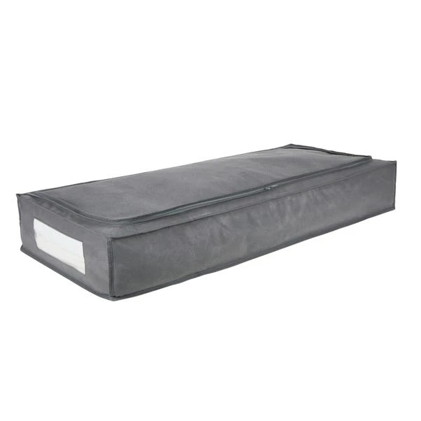 Dunelm Underbed Grey Storage Bag 4 Dunelm Underbed Grey Storage Bag - Image 2