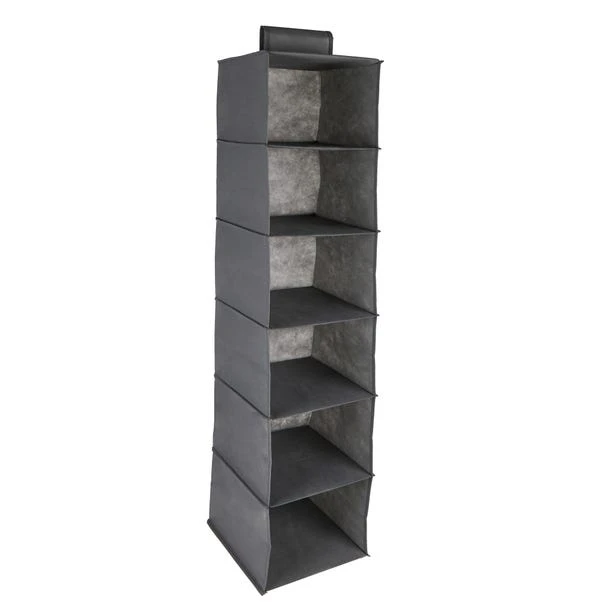 Dunelm Hanging Grey Shoe Organiser 4 Dunelm Hanging Grey Shoe Organiser - Image 2