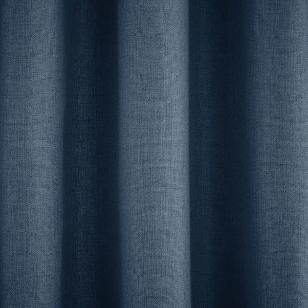 Dunelm Jennings Ashley Blue Thermal Eyelet Curtains 5 Dunelm Jennings Ashley Blue Thermal Eyelet Curtains - Image 3