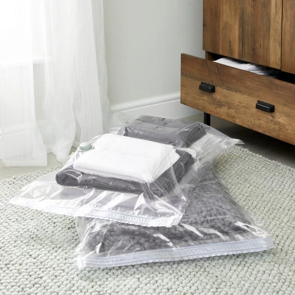 Dunelm Set Of 2 Vacuum Storage Bags 3 Dunelm Set Of 2 Vacuum Storage Bags