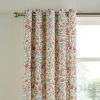 Dunelm Meadow Ditsy Red Blackout Eyelet Curtains 1 Dunelm Meadow Ditsy Red Blackout Eyelet Curtains -Dunelm Sales Store 30726123