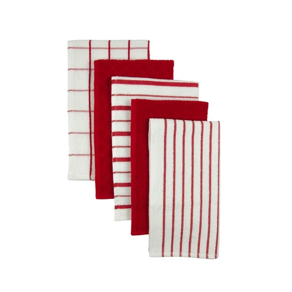 Dunelm Set Of 5 Terry Tea Towels 3 Dunelm Set Of 5 Terry Tea Towels