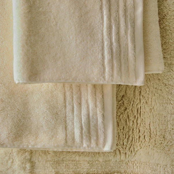 Dorma Tencel Sumptuously Soft Almond Towel 6 Dorma Tencel Sumptuously Soft Almond Towel - Image 4