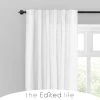 The Edited Life Cartmel Linen White Single Voile Panel 2 The Edited Life Cartmel Linen White Single Voile Panel -Dunelm Sales Store 30729230
