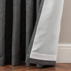 Luxury Collection Oxford Charcoal Chenille Eyelet Curtains 13 Luxury Collection Oxford Charcoal Chenille Eyelet Curtains -Dunelm Sales Store 30729266 alt06