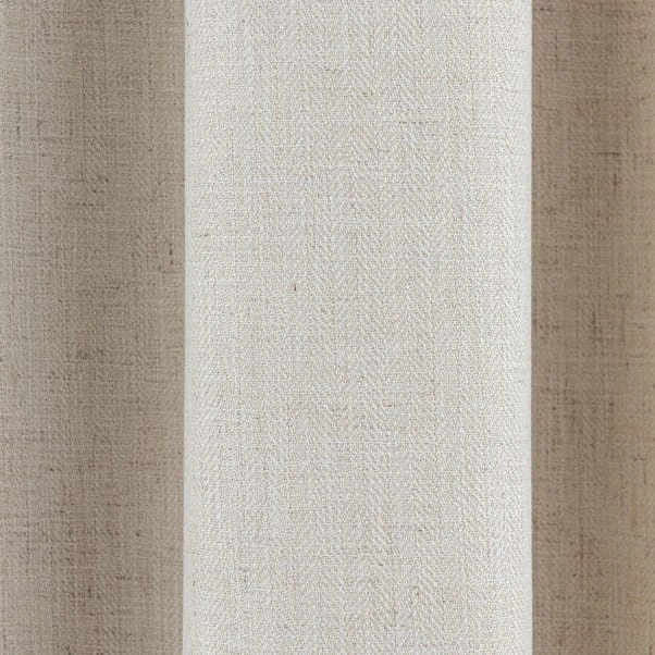 Dunelm Sydney Ecru Pencil Pleat Curtains 5 Dunelm Sydney Ecru Pencil Pleat Curtains - Image 3