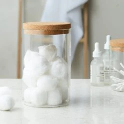 Dunelm Glass Cork Jar