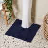 Dunelm Organic Cotton Reversible Luxe Navy Pedestal Mat 1 Dunelm Organic Cotton Reversible Luxe Navy Pedestal Mat -Dunelm Sales Store 30729350