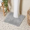 Dunelm Organic Cotton Reversible Silver Pedestal Mat