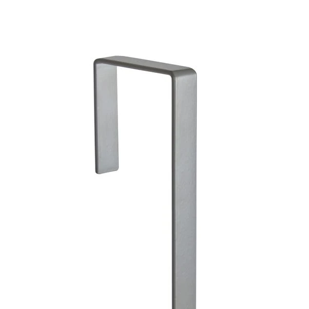 Dunelm Geo Tile Grey Multi Storage Over Door Hooks 8 Dunelm Geo Tile Grey Multi Storage Over Door Hooks - Image 6