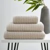 Dunelm Mushroom Waffle 100% Cotton Towel 1 Dunelm Mushroom Waffle 100% Cotton Towel -Dunelm Sales Store 30729426
