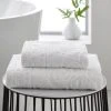 Dunelm Mandalay White 100% Cotton Towel 2 Dunelm Mandalay White 100% Cotton Towel -Dunelm Sales Store 30729430