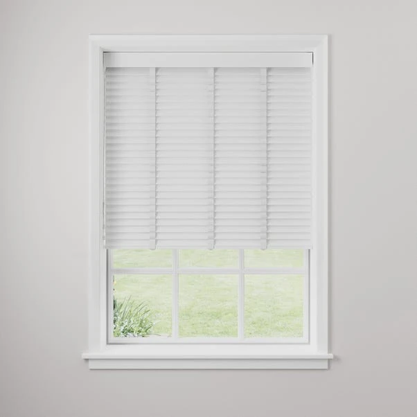 Dunelm White 63mm Hardwood Shutter Effect Venetian Blind 6 Dunelm White 63mm Hardwood Shutter Effect Venetian Blind - Image 4