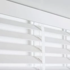 Dunelm White 63mm Hardwood Shutter Effect Venetian Blind 13 Dunelm White 63mm Hardwood Shutter Effect Venetian Blind -Dunelm Sales Store 30730111 alt05