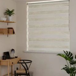 Dunelm Linen Mix Natural Day And Night Roller Blind 12 Dunelm Linen Mix Natural Day And Night Roller Blind -Dunelm Sales Store 30731841 alt04